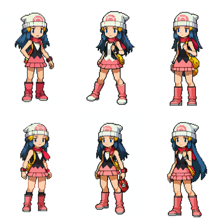 Dawn - Pokemon - Character LORA - v1.0, Stable Diffusion LoRA